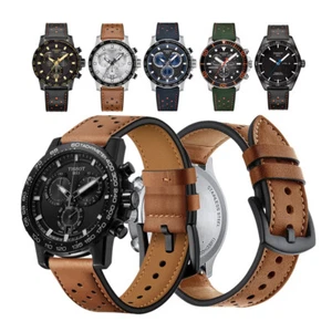 20 mm 22 mm Premium Echtleder Uhrenarmband Armband für Tissot Herrenuhren - Bild 1 von 26