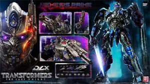 Modellino Threezero The Last Knight DLX Nemesis Prime nuovo in magazzino - Foto 1 di 12