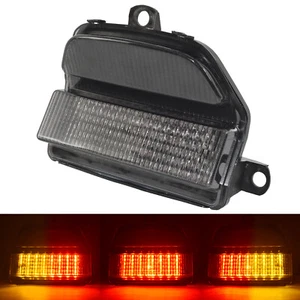 Smoke Led Integrated Taillight Turn Signals Light For HONDA CBR900RR 1992-1997 - Picture 1 of 12