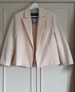 By Malene Birger 'Animah' Blazer Jacket, Size 40 (UK 12), soft apricot - Picture 1 of 12