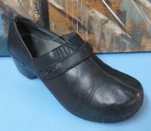 Zapatos profesionales sin cordones de cuero negro para mujer Dansko 9815020200 talla 7,5-8/38 - Imagen 1 de 12