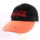 Coca Cola Coke Cap Hat Vintage Cotton ● Black & Red Adjustable ● Fast Postage