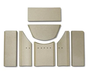 Feuerraumauskleidung B für Jydepejsen Fine-Line Kaminofen Ersatzteile Brennraum - Bild 1 von 2