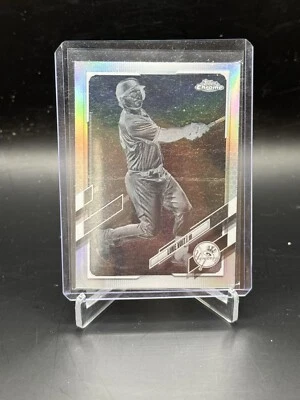 2021 Topps Chrome - Negative Refractor #87 Luke Voit - Image 1 of 2