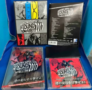 PERSONA SUPER LIVE P-SOUND BOMB 2017 Limited Edition Box Set Blu-ray CD Used - Picture 1 of 3