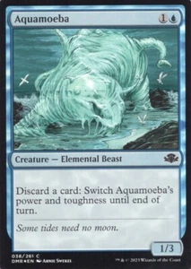 2X AQUAMOEBA 038/261 FOIL DOMINARIA REMASTERIZADO MTG MAGIC CASI NUEVO X2 - Imagen 1 de 1