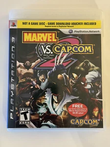 Marvel vs Capcom 2 PlayStation 3 PS3 - Completo - RARO GameStop Exclusivo En Caja Original - Imagen 1 de 4