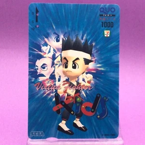 Virtua Fighter Kids Quo Card Sega Neuheit SevenEleven Japanisches Spiel Blau - Bild 1 von 4