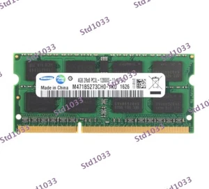 4GB 2RX8 DDR3L 1600MHz PC3L-12800S 204PIN 1.35V SODIMM Laptop RAM 10pcs Samsung - Picture 1 of 8