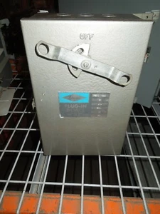 Zinsco HESC663 60A 3PH 3W 600V Fusible Plug-In Busplug Used Electrically Ok - Picture 1 of 3