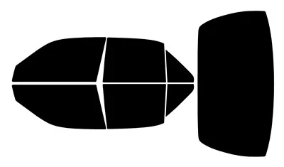 Tinte de ventana para Infiniti Q Series 1997-2001 Kit de película de coche nano cerámica precortada Foto 1 de 4