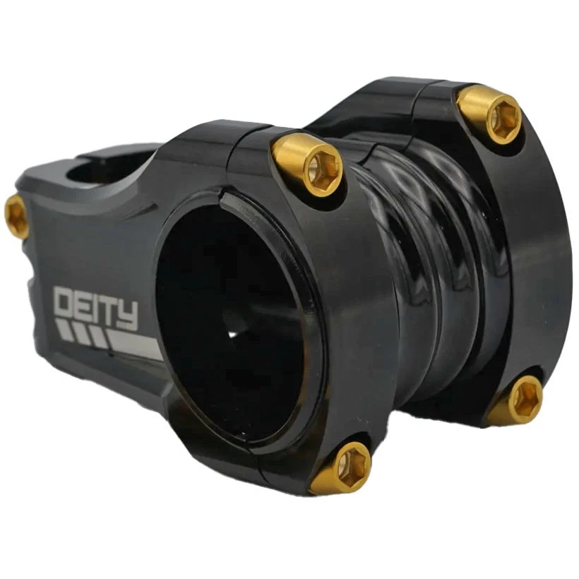 Kit de parafusos Better Bolts Deity Copperhead Ti haste, ouro, 6/contagem - Imagem 1 de 1
