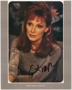 GATES McFADDEN Signed 10x8 Calendar Page Star Trek (Signed c.1994) ORIGINAL - Picture 1 of 2