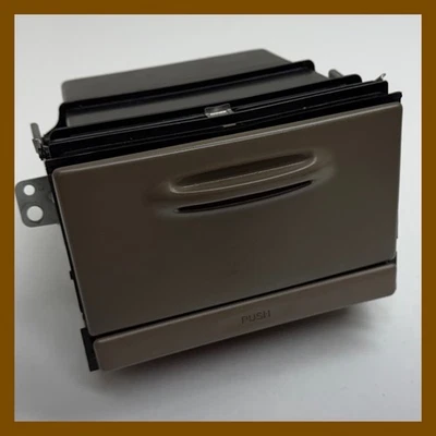 Toyota Corolla 1998-2002 tablero central portavasos almacenamiento Cubby marrón bronceado A44 Foto 1 de 4