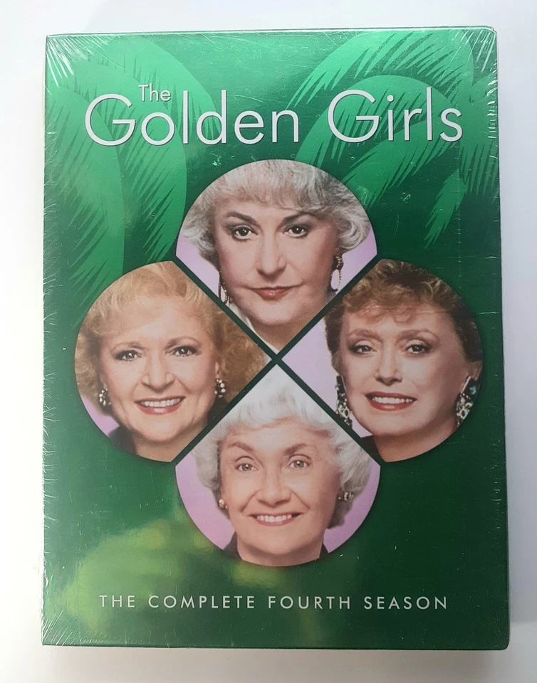 The Golden Girls _ The Complete Fourth Season 4 _ DVD  _ 2006 _ NEW  - Image 1 of 2