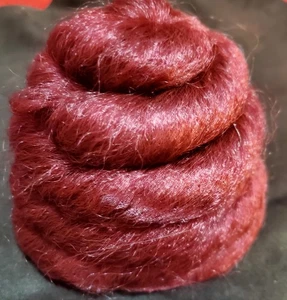 Updo Wiglet:Red Swirly Updo By Shake N Go Drawstring And Comb Insertion. New - Picture 1 of 5