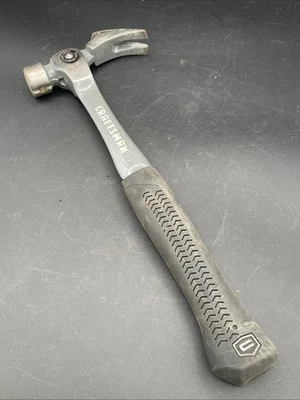 Martillo de garra flexible Craftsman 18 oz mango de acero cara lisa garra índice 50845AF Foto 1 de 4