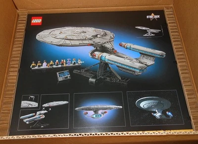 LEGO 10356 Star Trek U.S.S. Enterprise NCC-1701-D -- NEW BOXES ONLY (no set!!!) - Image 1 of 2