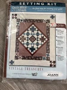 Setting Kit Vintage Treasures Joann fabrics New Unopened - Picture 1 of 2