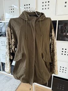 Zara Parka   Jacke  Gr. M Khaki - Bild 1 von 6
