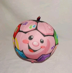 Fisher-Price Lachen & Und Singen lernen Fußball Spielzeug seltene rosa Farbe (getestet) - Bild 1 von 3