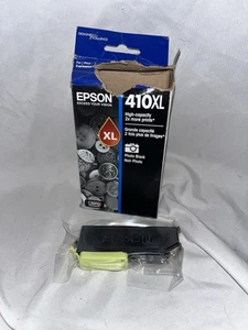 Epson 410XL Ink Cartridge - Black Exp 04/2027 (In Date) - Photo 1/2