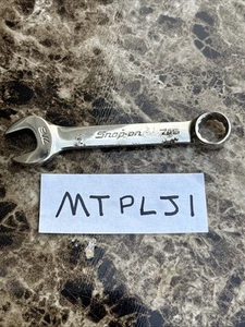 Llave combinada Snap-On SAE Flank Drive 12 puntos Stubby 7/16" - OXI14 - Imagen 1 de 11