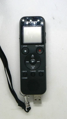 Grabadora de voz digital Sony ICD-PX370 - Enchufe USB - Batería de larga duración - Probada Foto 1 de 4