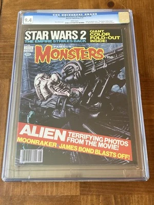 Famous Monsters of Filmland 156 CGC 9.4 with Rare White Pages (Arnold as Conan) - Image 1 of 3