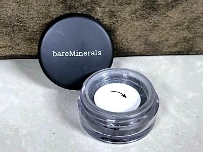 Bare Minerals ROCK STAR eyeshadow mini, 0.01 oz deep charcoal gray sparkle (#E4) - Image 1 of 2