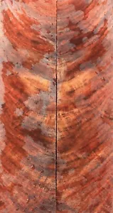 Básculas de cuchillo/agarres de pistola de palo de rosa mangos de madera dura a juego 6"x3,2"x0,42" - Imagen 1 de 2