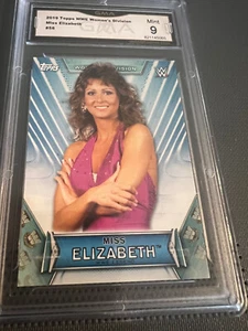 MISS ELIZABETH 2019 TOPPS WWE WOMEN'S # 58 GRADED 9 L@@@K - Picture 1 of 2