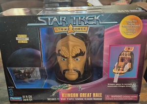 Star Trek Strike Force Klingon Great Hall Head Juego Playmates 1997 b1 - Imagen 1 de 2