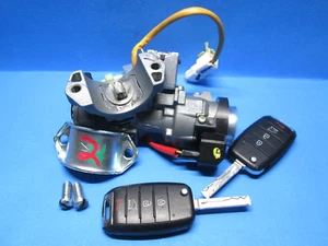 11-17 Kia Sportage Auto Ignition Lock Cylinder Assembly 2 Flip Key 819103W000 OE - Picture 1 of 13