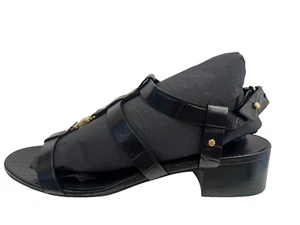 Celine Triomphe Crocodile Sandals SIZE IT 37.5 UK 5 US 7 EU 38 - Picture 1 of 7