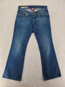 Lucky Brand Boot Cut Jeans Medium Wash Pockets Button Fly Denim woman's 6/28 - Picture 1 of 8