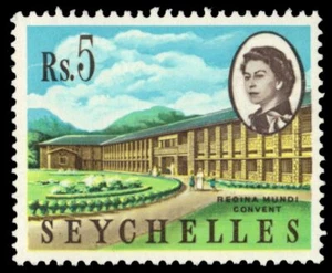 SEYCHELLEN 211 (SG211) - QEII "Regina Mundi Kloster" (pa69220) - Bild 1 von 1