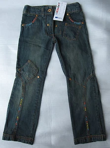 NWT EURO Designer Orchestra of France Girl's Jeans Size 4 5 6 7 8 10 12 14 - Picture 1 of 8