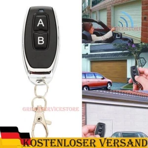 Universal 2Tasten Funk Alarmanlage Handsender Garagentor Fernbedienung 433MHz - Bild 1 von 10