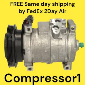 Compresor de CA para Cherysler PT Cruiser 2.4L 10S17C uso compatible tabla a continuación - Imagen 1 de 2