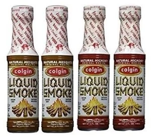 "Colgin Assorted Liquid Smoke Gift Box -4oz Mesquite Hickory Flavor " - Picture 1 of 1
