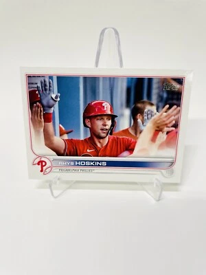 Rhys Hoskins 2022 TOPPS SERIES 2 SP IMAGE VARIATION #523 PHILADELPHIA PHILLIES - Image 1 of 2
