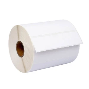 ZEBRA / ELTRON 4x1 (4" x 1") Direct Thermal Labels - (2) Rolls of 1375 Labels - Picture 1 of 7