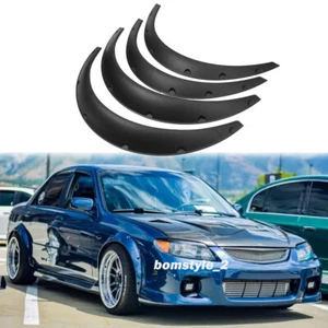 For Mazda Protege 98-2003 Fender Flares Flexible Wide Body Kit Wheel Arches 4.5" - Bild 1 von 11