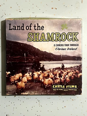 LAND OF THE SHAMROCK CAMERA TOUR OF IRELAND 8MM CASTLE FILM SEE VIDEO - Image 1 of 4