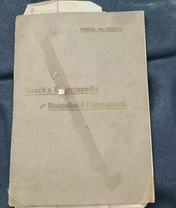 Gooch's Mexican Syrup Encyclopedia and Household Companion Antique Health Hints - Imagen 1 de 8