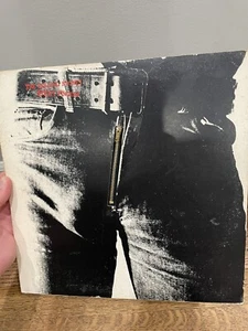 ROLLING STONES Sticky Fingers Vinyl Record Album LP COC 39105 Zipper Works+ - Imagen 1 de 6