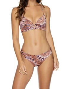 Luli Fama Underwire top Women’s Orange/coral Two Piece Bikini Set Size S-XS - Picture 1 of 16