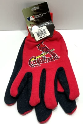 Guantes utilitarios deportivos St. Louis Cardinal MLB béisbol McArthur deportes NUEVO Foto 1 de 4