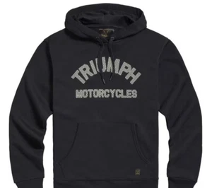 Triumph Motorrad Carrick Pull-On Hoodie Checkerboard schwarz MSWS25140 - Bild 1 von 5